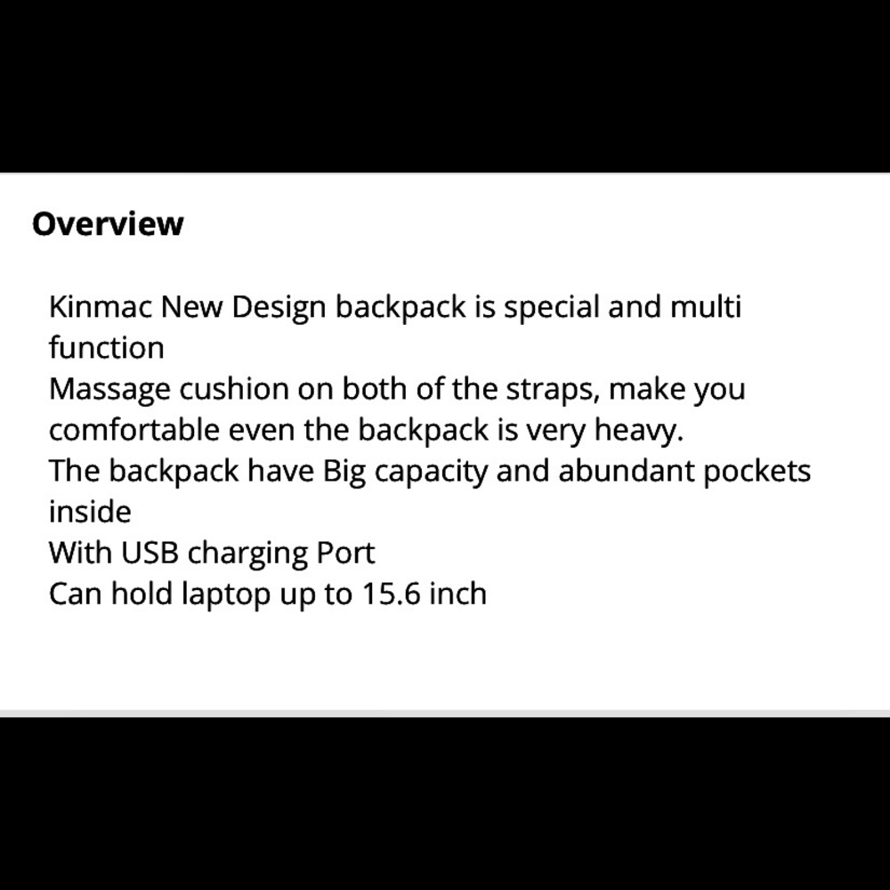 Kinmac backpack - Picture 16 of 16